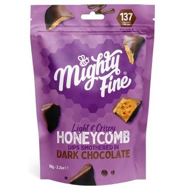 Mighty Fine Dark Chocolate Honeycomb Dips