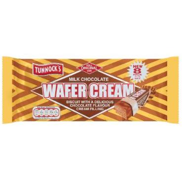Tunnock's Milk Chocolate Wafer Creams