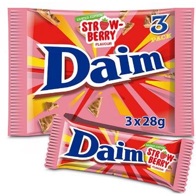 Cadbury Daim Strawberry Flavour - 'Limited Edition'