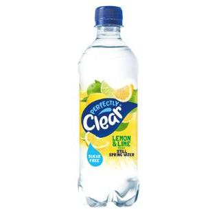 Perfectly Clear Still Spring Water Lemon & Lime