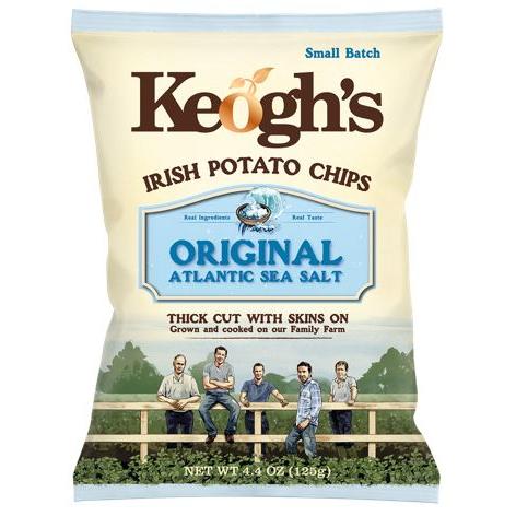 Keogh's Irish Crisps Straight Cut - Lightly Salted