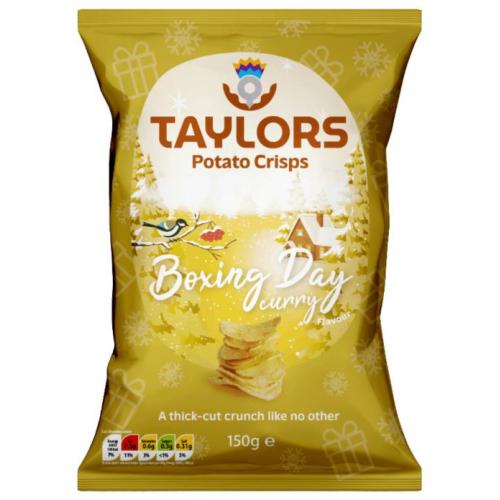Taylors Crisps Boxing Day Curry