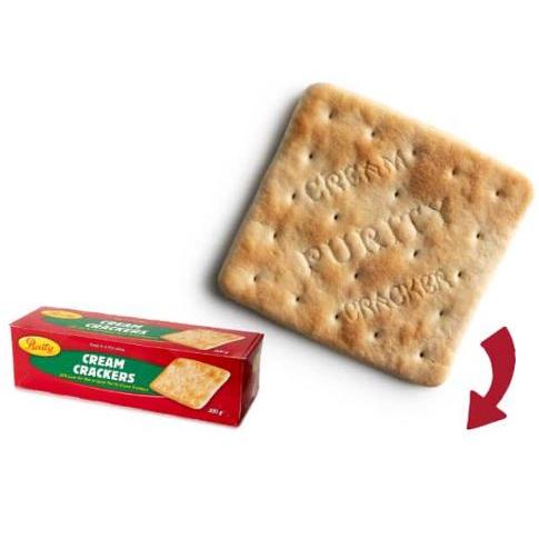 Purity Cream Crackers (Less 25% Fat)