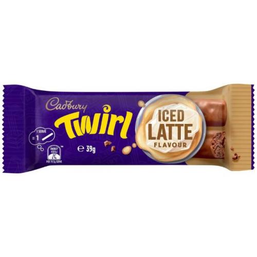 Cadbury Twirl Iced Latte Bar