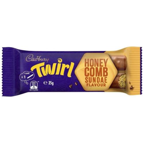 Cadbury Twirl Honeycomb Sundae Bar
