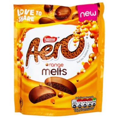 Nestle Aero Melts Orange Pouch