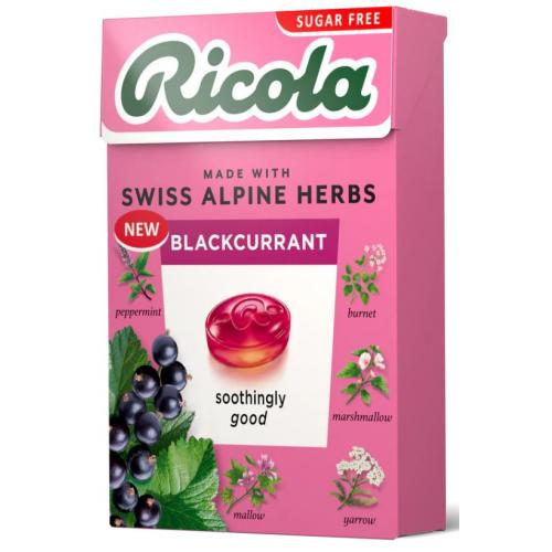 Ricola Herbal Blackcurrant sugar free