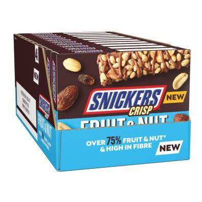 Mars Snickers Crisp Fruit & Nut Chocolate Bar