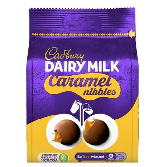 Cadbury Dairy Milk Caramel Nibbles Pouch