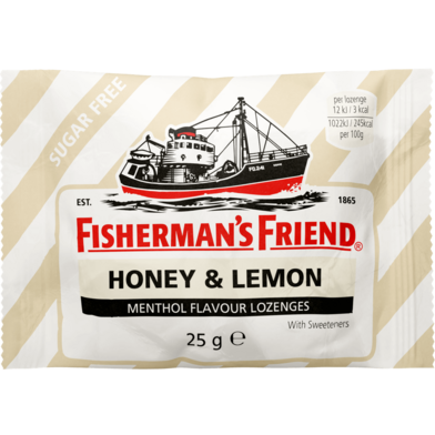 Fisherman's Friend Honey & Lemon Sugar Free