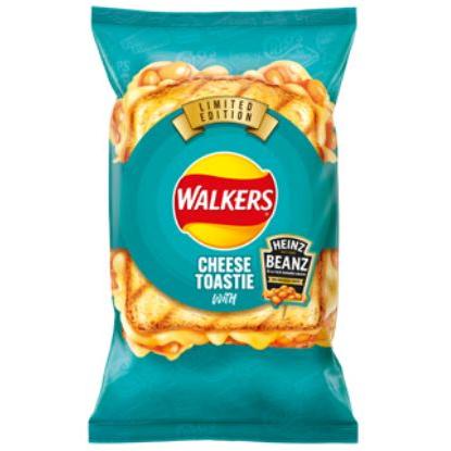 Crisps Walkers Cheese Toastie with Heinz Baked Beans - Limited Edition