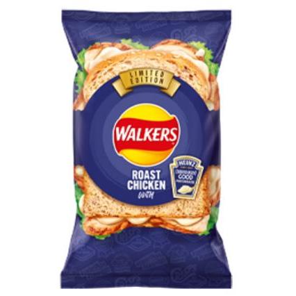 Crisps Walkers Roast Chicken with Heinz Mayonnaise - Limited Edition