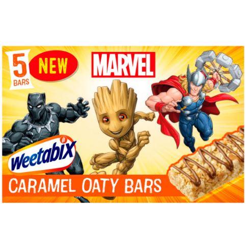 Weetabix Marvel 5pk Caramel Oaty Bars