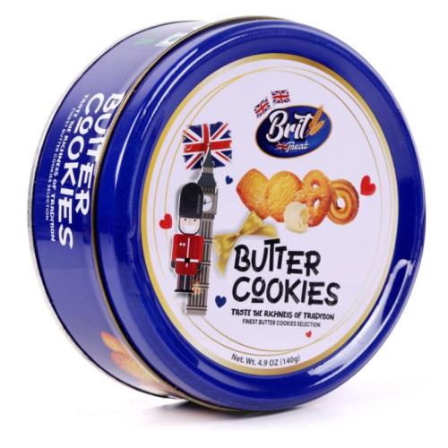 Brit Treats Butter Cookies Tin
