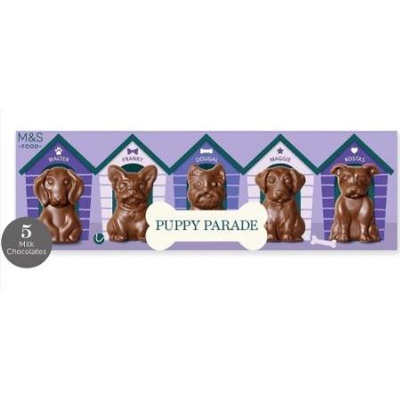 M&S Christmas Puppy Parade