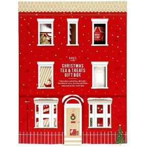 M&S Christmas Tea & Treats Gift Box