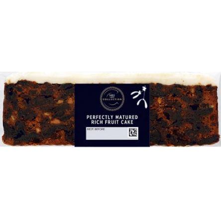 M&S Collection Perfectly Matured Rich Fruit Cake Bar