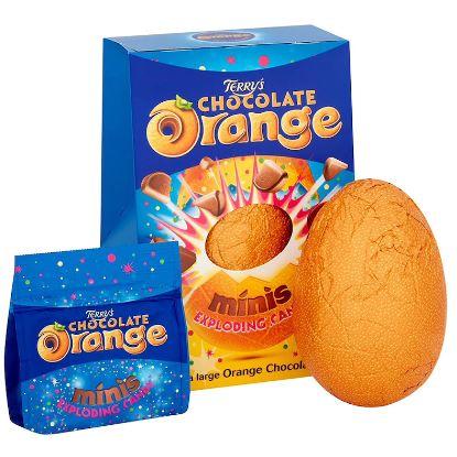 Terry's Orange Mini Egg with Exploding Candy