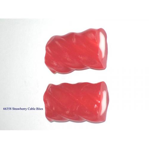 Strawberry Liquorice Cable Bites