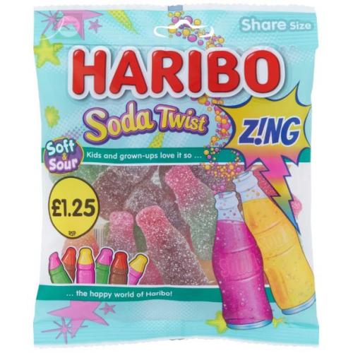Haribo Soda Twist Zing