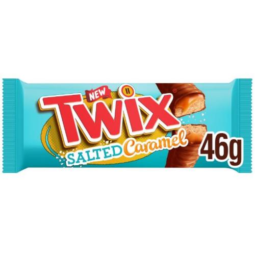 Mars Twix Salted Caramel & Milk Chocolate Fingers