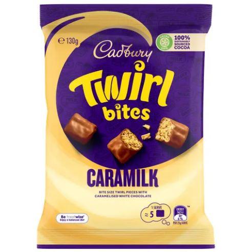 Cadbury Twirl Bites Caramilk