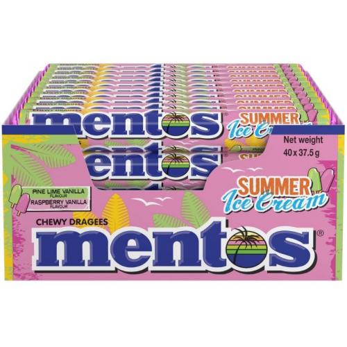 Mentos Summer Ice Creams Candy Roll