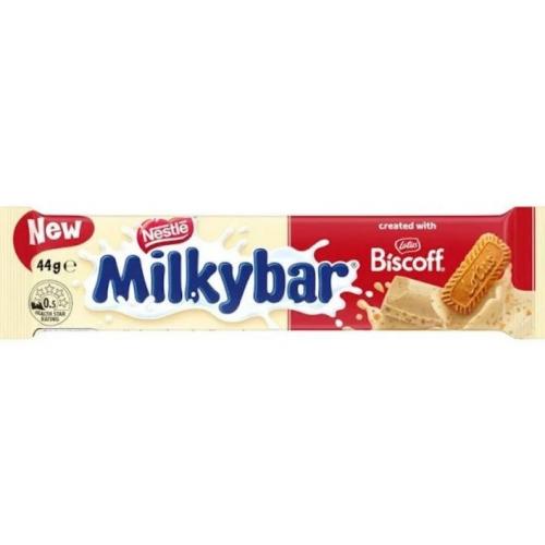 Nestle Milkybar Chocolate Biscoff Bar