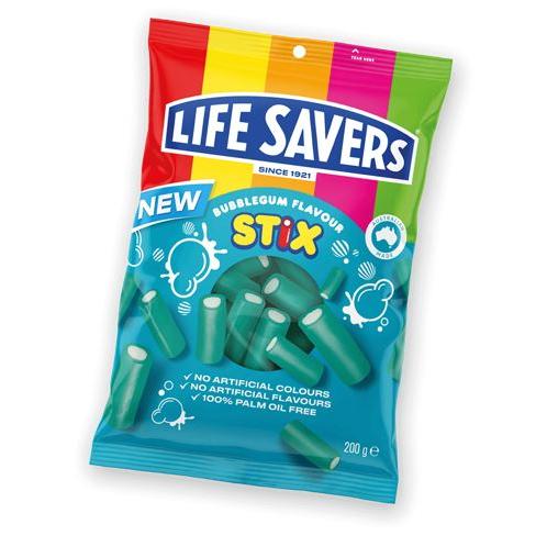 LifeSavers Stix Fizz Bubblegum