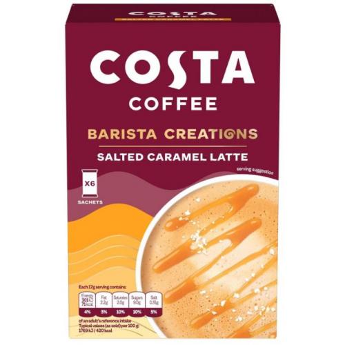 Costa Coffee Costa Salted Caramel Latte