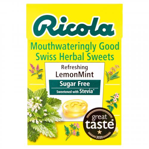 Ricola Herbal Lemon Mint sugar free