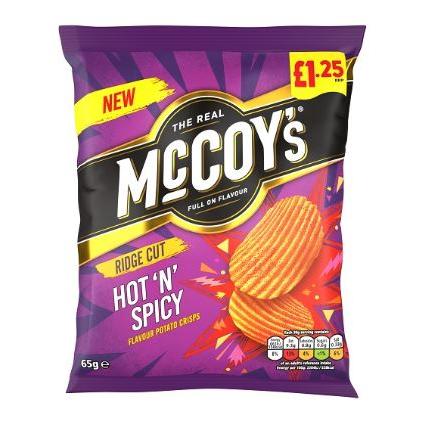 McCoys Hot & Spicy Crisps Pm