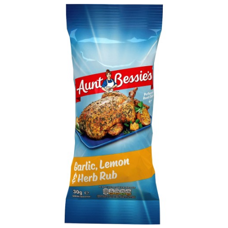 Aunt Bessie's Garlic, Lemon & Herb Rub