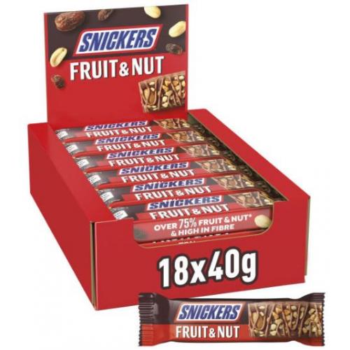 Mars Snickers Fruit & Nut Bar Singles