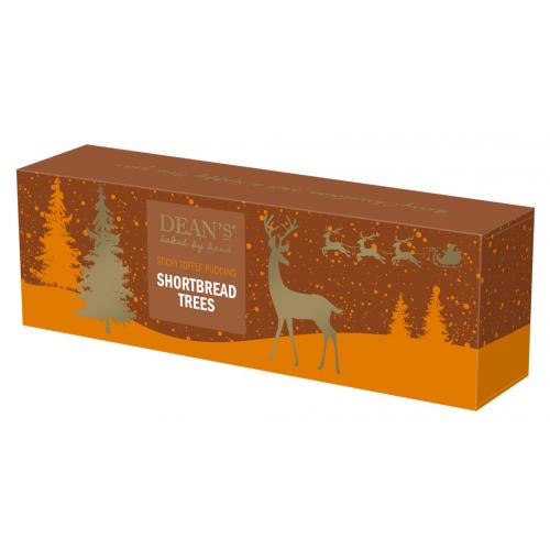 Dean's Sticky Toffee Pudding Shortbread Trees