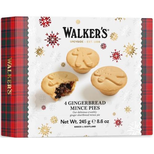 Walker's Shortbread Gingerbread Mince Pies