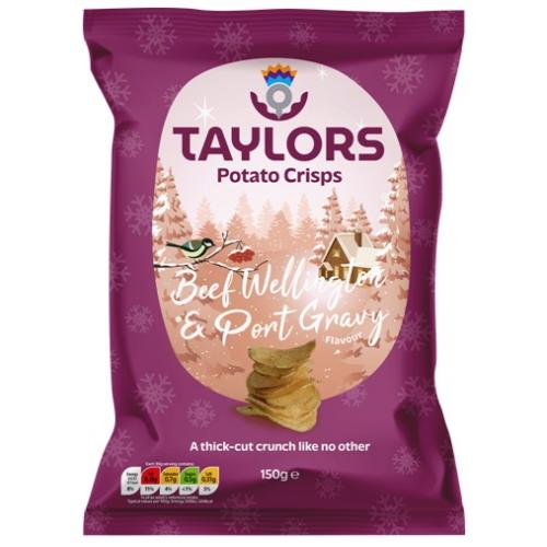 Taylors Crisps Beef Wellington & Port Gravy