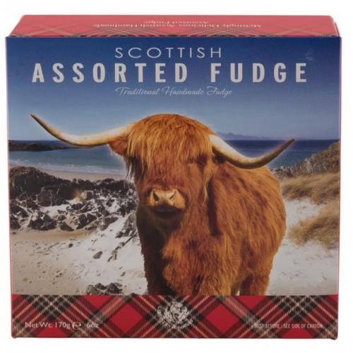 Gardiners Scottish Range Carton - Highland Cow Assorted Fudge