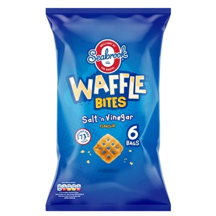 Seabrook Waffle Bites - Salt & Vinegar