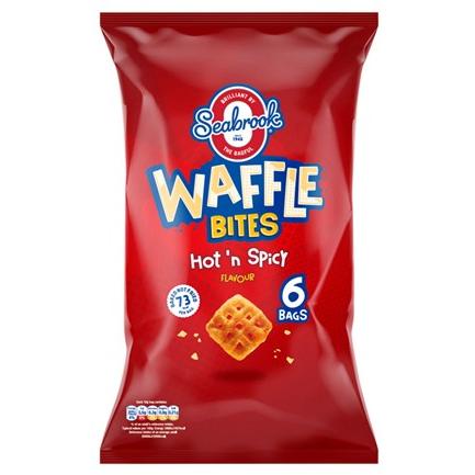 Seabrook Waffle Bites - Hot & Spicy