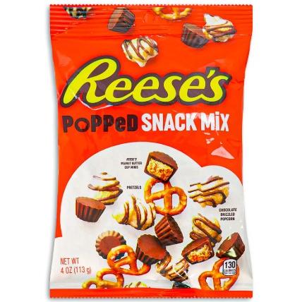 Hershey's Reese's Popped Snack Mix Bag