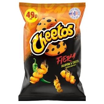 Walkers Cheetos Fiery Jalapeno & Cheese