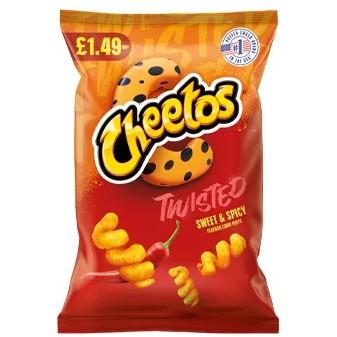 Walkers Cheetos Twisted Sweet & Spicy