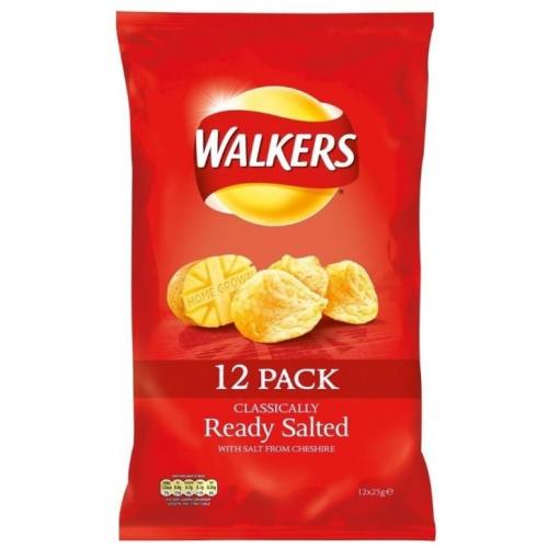 Walkers MultiPack 12pk - Ready Salted
