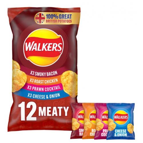 Walkers MultiPack 15pk - Meaty