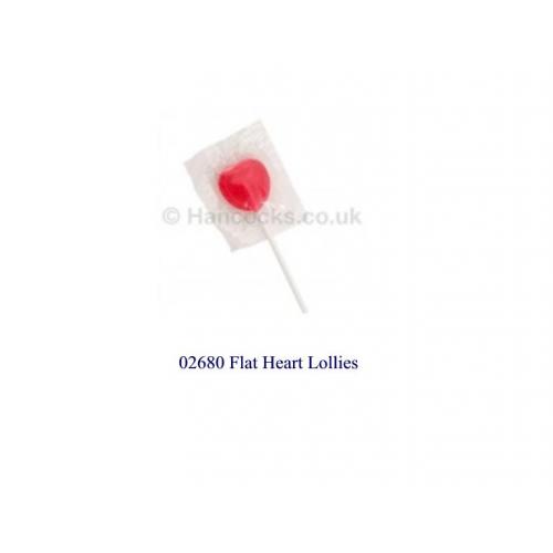 Flat Heart Lollies