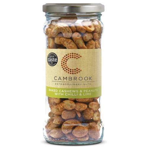 Cambrooks Jar - Baked Cashews, Peanuts with Chilli & Lime