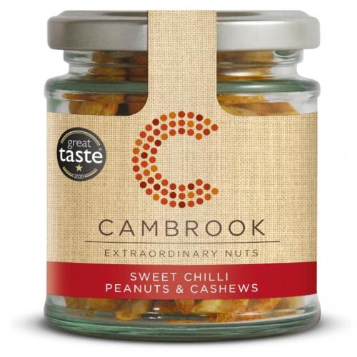 Cambrooks Jar - Baked Sweet Chiili Peanuts & Cashews