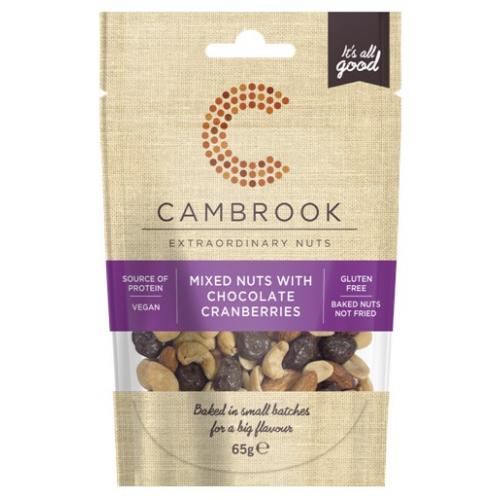 Cambrooks Bag - Mixed Nuts with Chocolate Cranberries