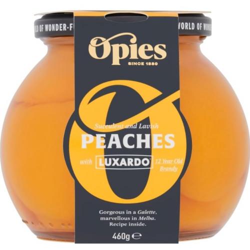 Opies Baby Peaches with Luxardo Aged Brandy